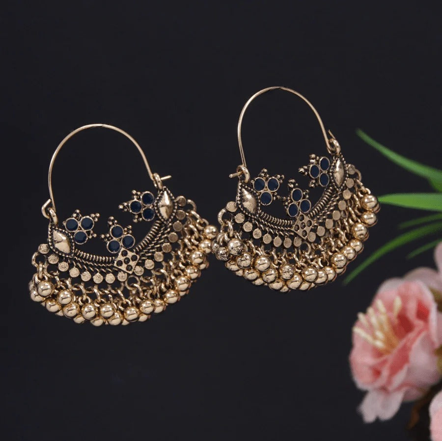 Traditional Indian Bell Earrings