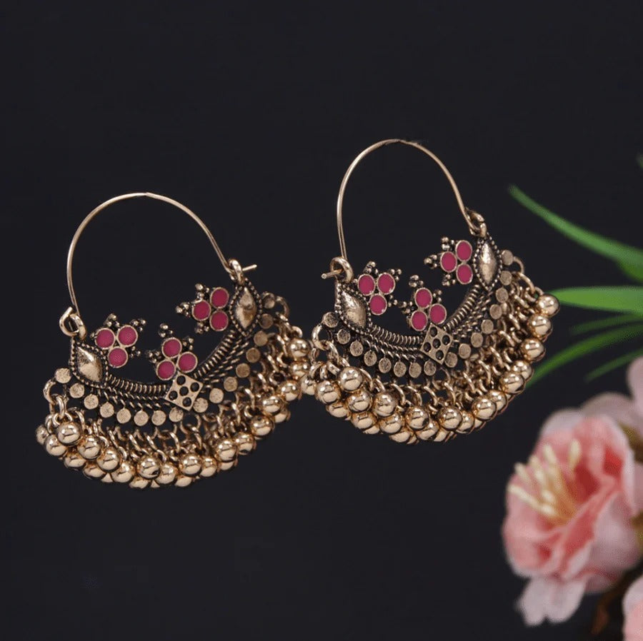 Traditional Indian Bell Earrings