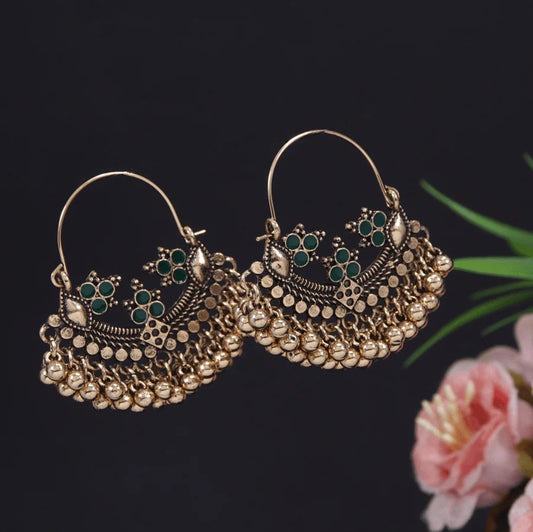 Traditional Indian Bell Earrings